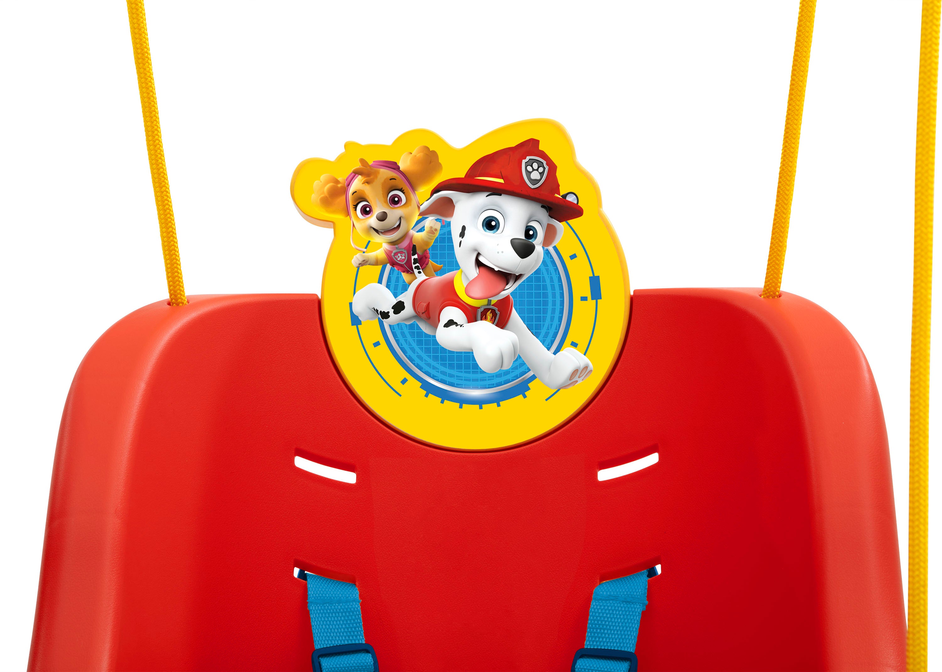 PAW Patrol 2-in-1 Outdoor Kids Swing Set with Adjustable Seat - Perfect for Backyard Playground, Park, and Outdoor Activities