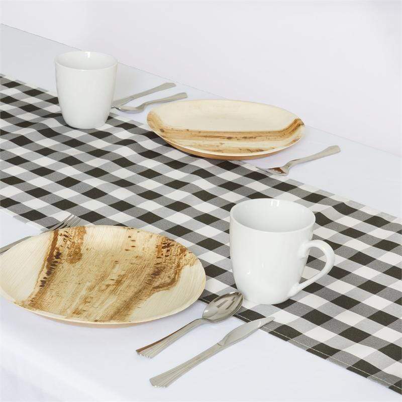 Checkered Gingham Polyester Table Runner - Classic Red and White Pattern - Perfect for Farmhouse, Rustic, and Country Style Dining Tables - Kitchen, Party, and Holiday Decor