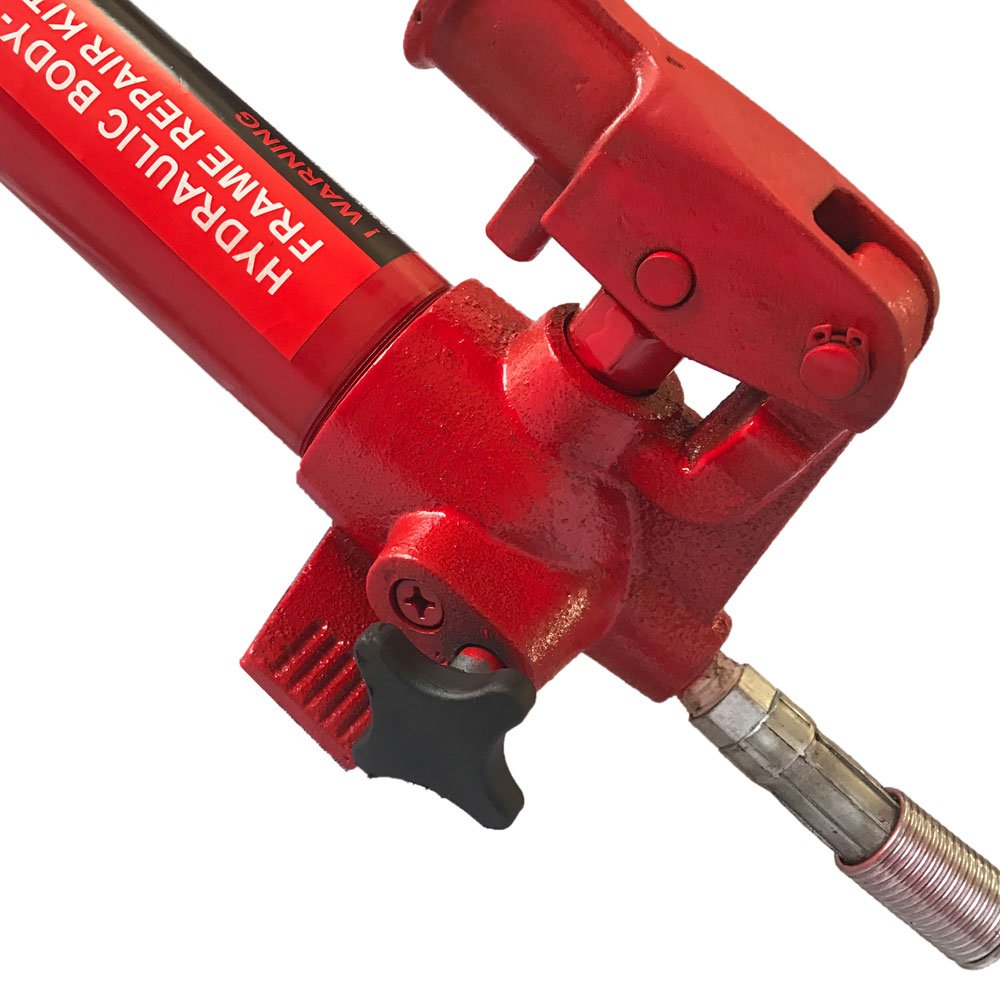 4 Ton Porta Power Hydraulic Kit - Heavy Duty Auto Body Frame Repair Jack for Car, Truck & SUV - Perfect for Collision Repair, Dent Removal & Frame Straightening