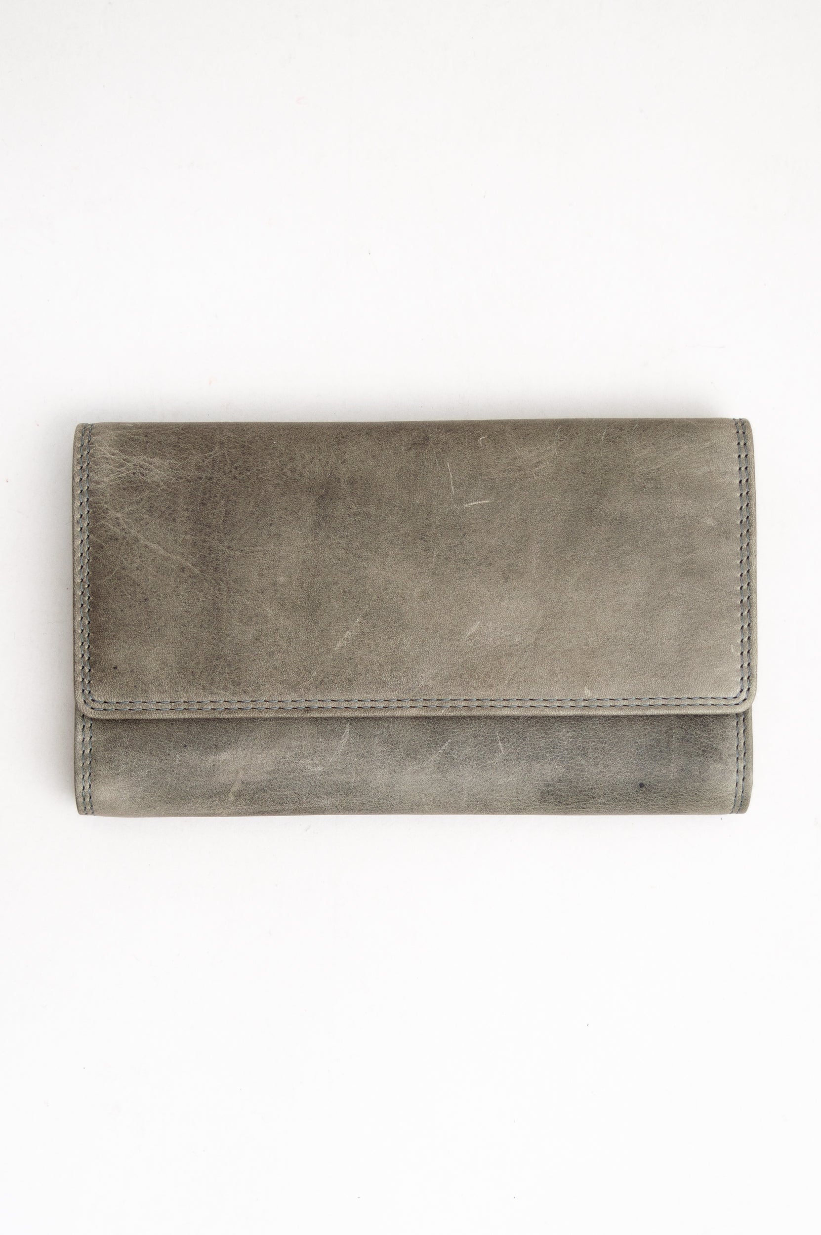 Adrian Klis 105 Genuine Leather Women's Wallet - Olive Green Crossbody Purse for Everyday Use & Travel Essentials