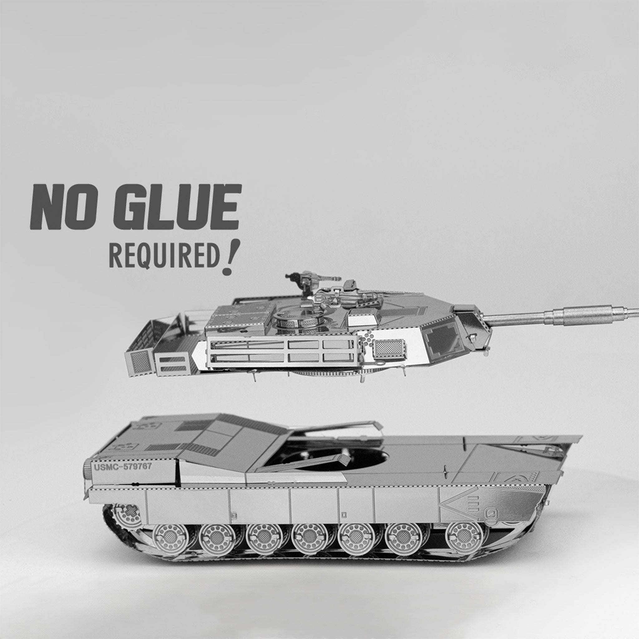 1/35 Scale M1 Abrams Main Battle Tank Model Kit - DIY Military Vehicle Building Set for Collectors & Hobbyists | Perfect for Display, Gifts & Historical Enthusiasts