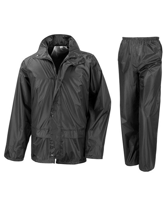 Waterproof Alloway Rain Suit for Men & Women - Lightweight Outdoor Rain Jacket & Pants Set for Hiking, Camping, and Fishing