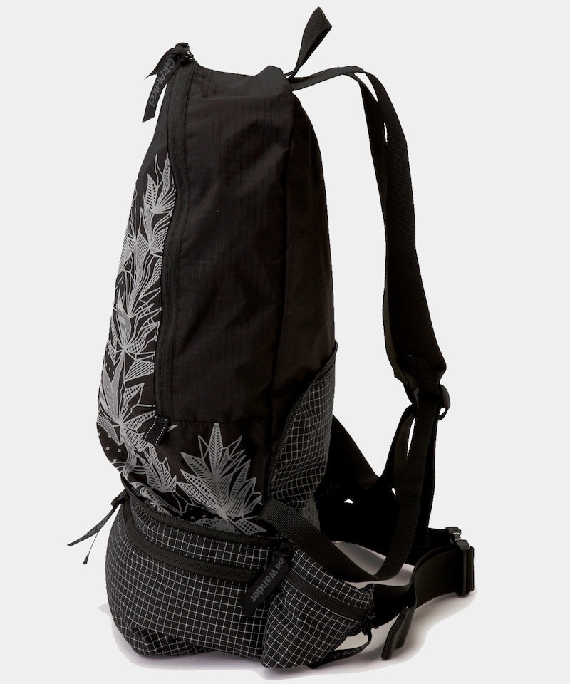 Gramicci x and wander 2-Way Ripstop Backpack - Lightweight Durable Hiking Bag for Outdoor Adventures & Travel