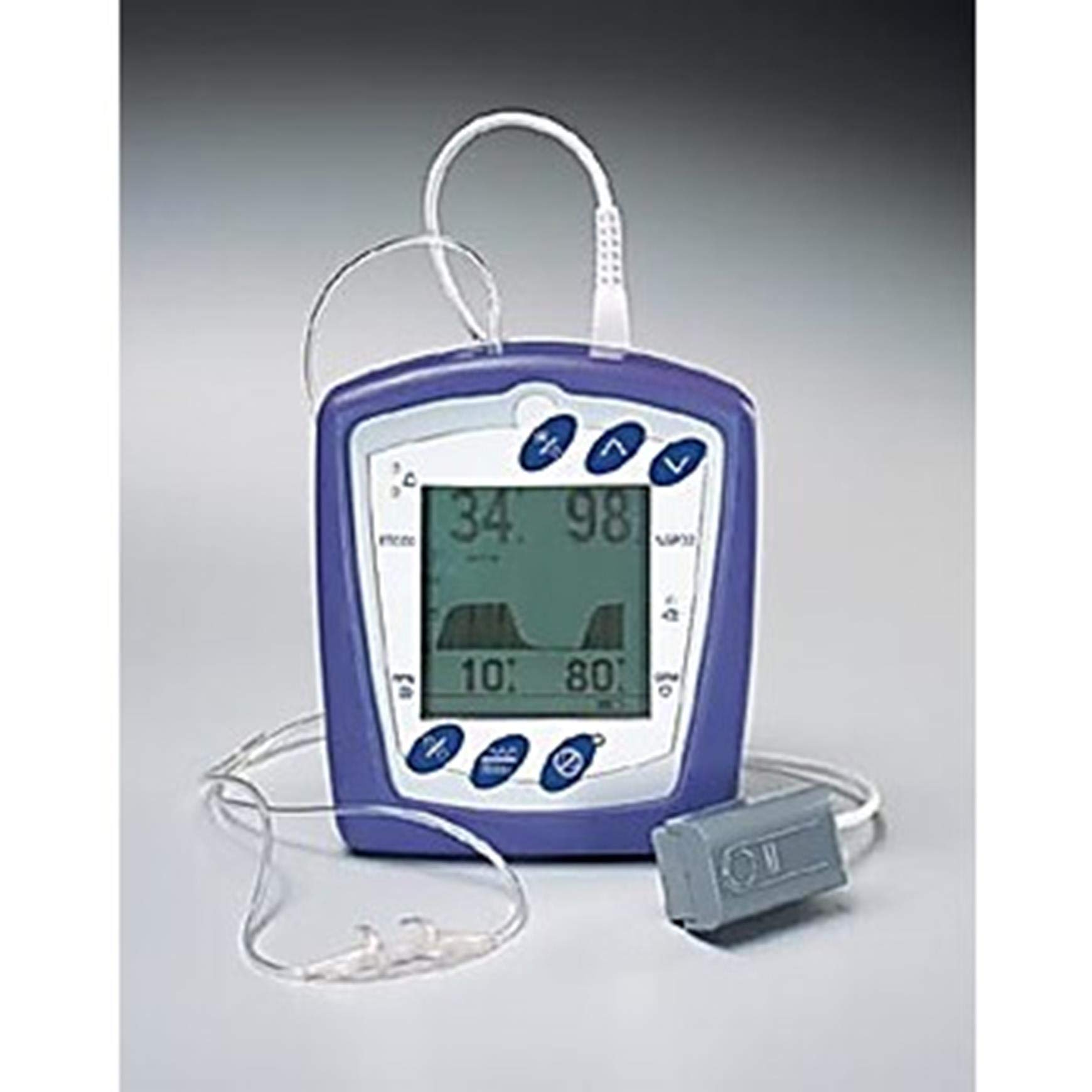 BCI 8400D Portable Capnograph & Oximeter with SAC Technology - Includes Rechargeable Battery & Charger - Ideal for Anesthesia Monitoring, Emergency Care & Respiratory Therapy