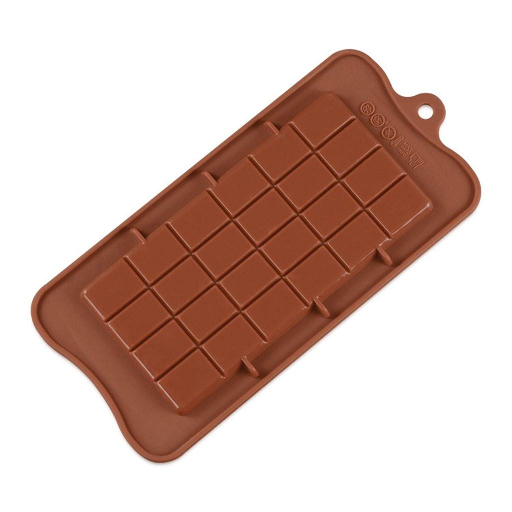 Square Silicone Chocolate Mold - DIY Cake, Soap, Ice Cube Tray for Baking & Crafts - Perfect for Homemade Desserts, Party Favors & DIY Projects