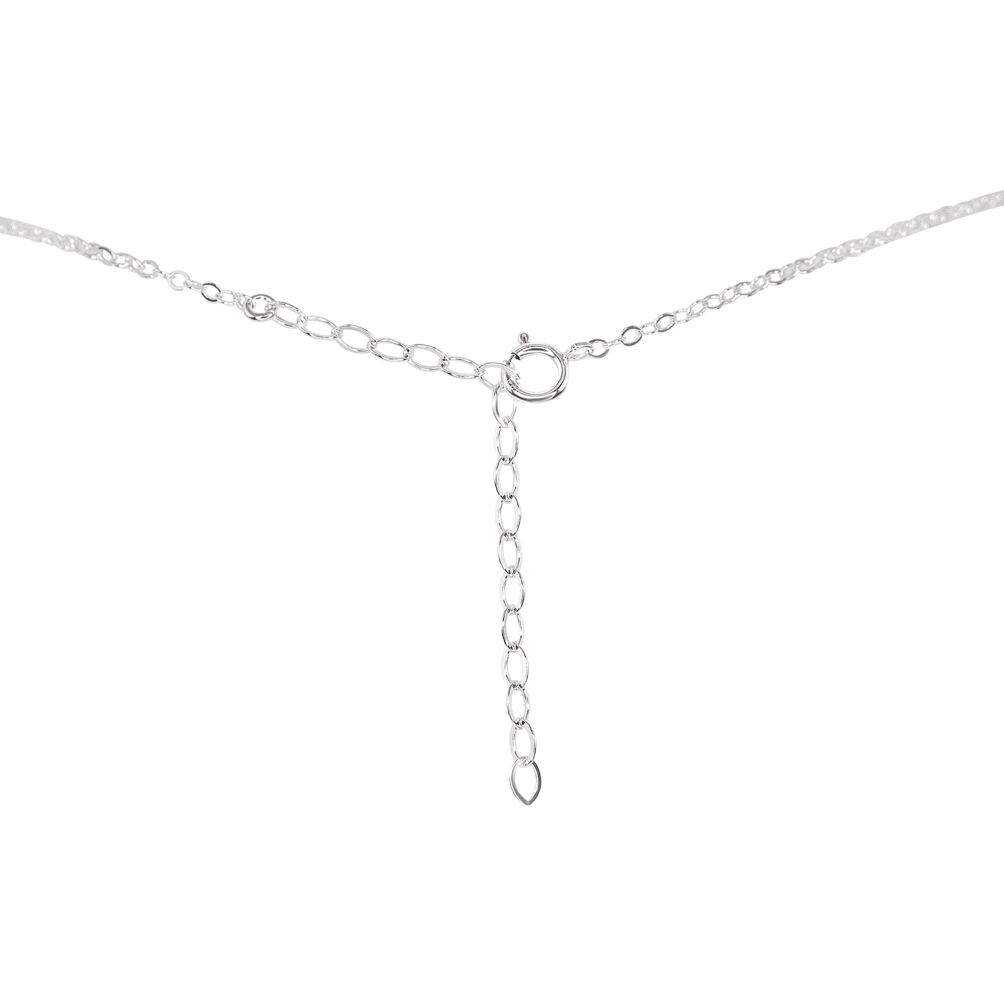 Sterling Silver Tourmaline Bead Drop Anklet - Handmade Adjustable Ankle Bracelet for Women, Boho Beach Jewelry - Perfect for Summer Vacations & Festival Outfits