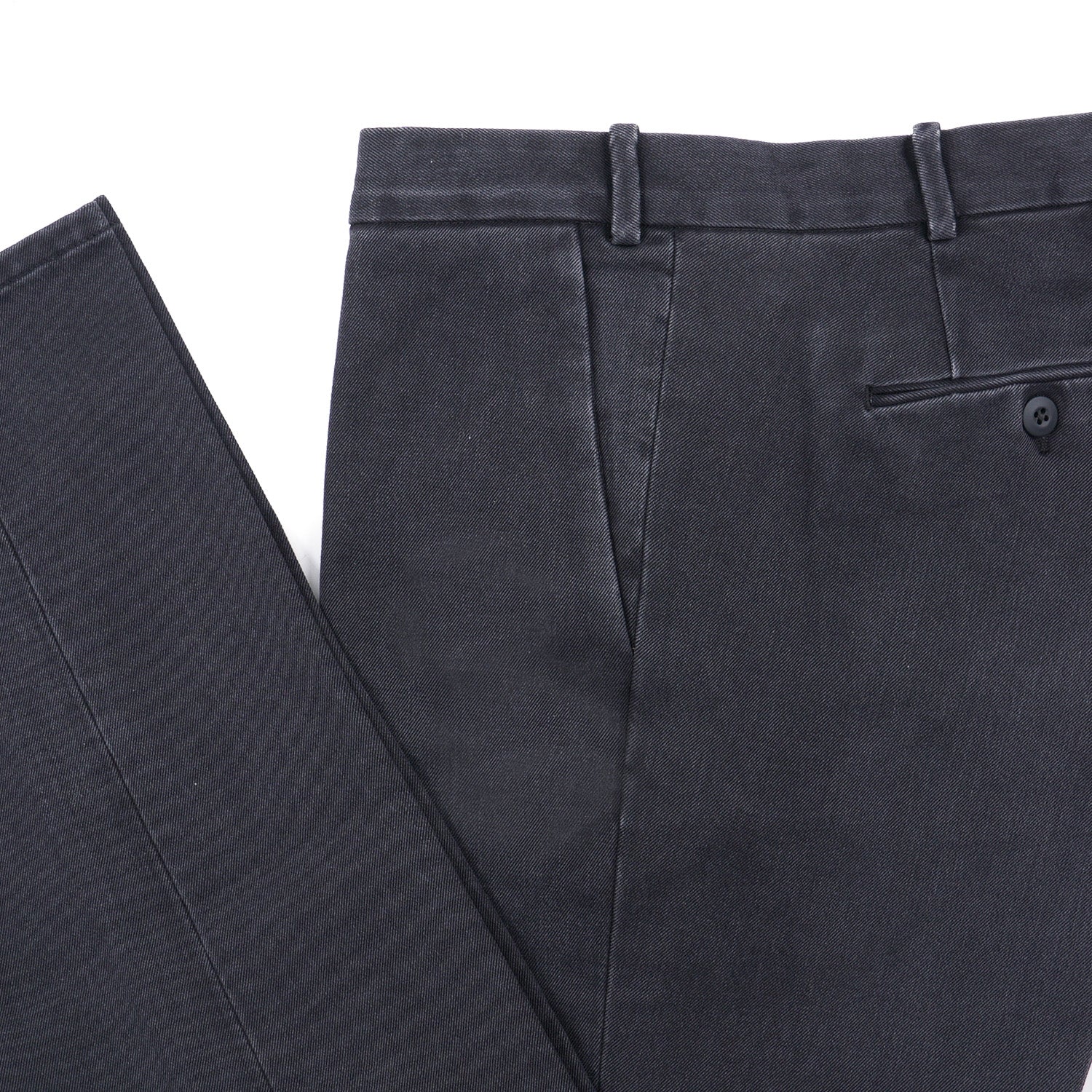Luigi Borrelli Slim Fit Denim Chinos for Men - Comfortable Stretch Skinny Fit Jeans Pants | Perfect for Casual Wear, Office & Night Out