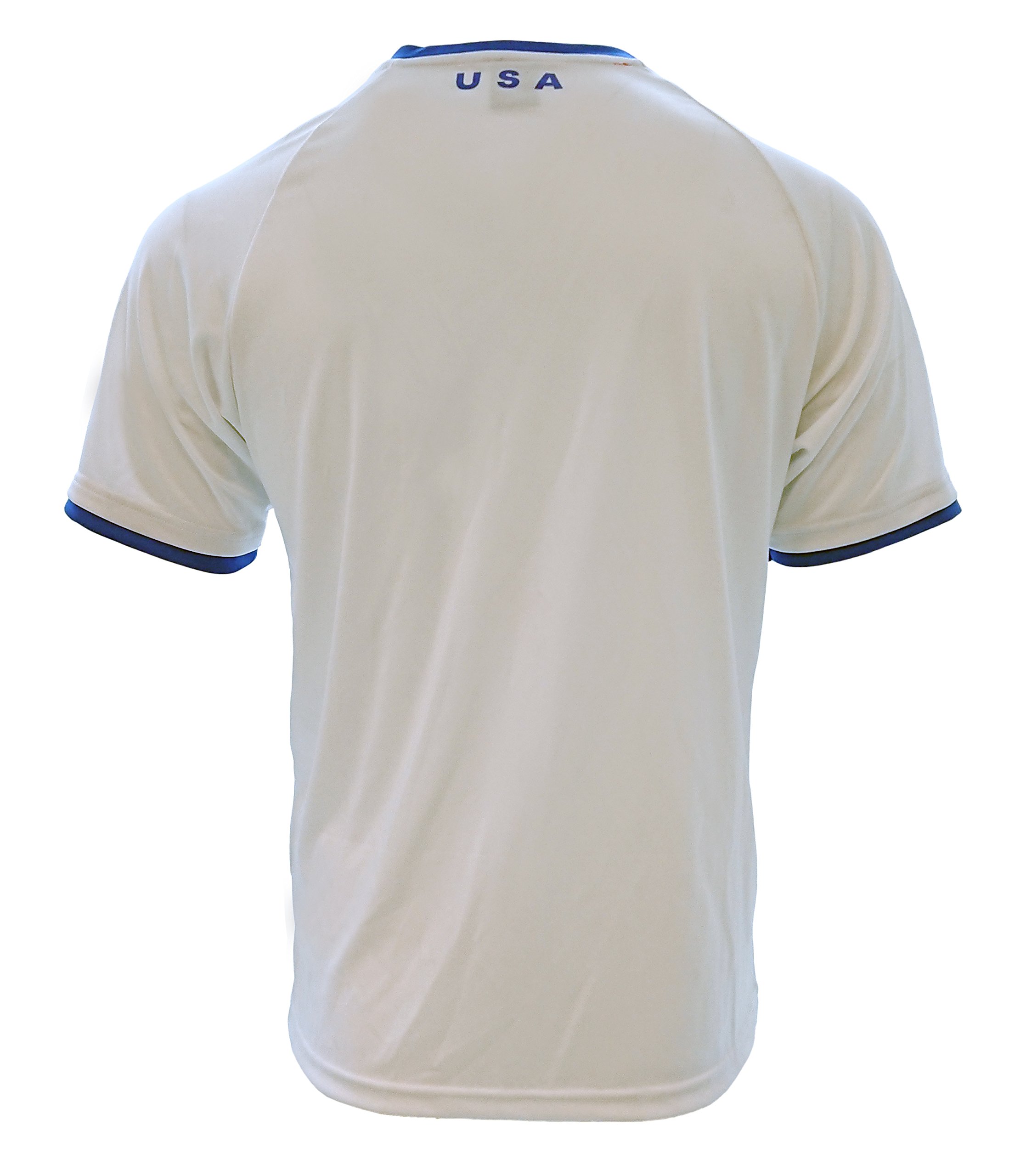Rhinox Official Licensed United States Fan Men's Soccer Jersey - White | Perfect for Game Day, Tailgating & Sports Events