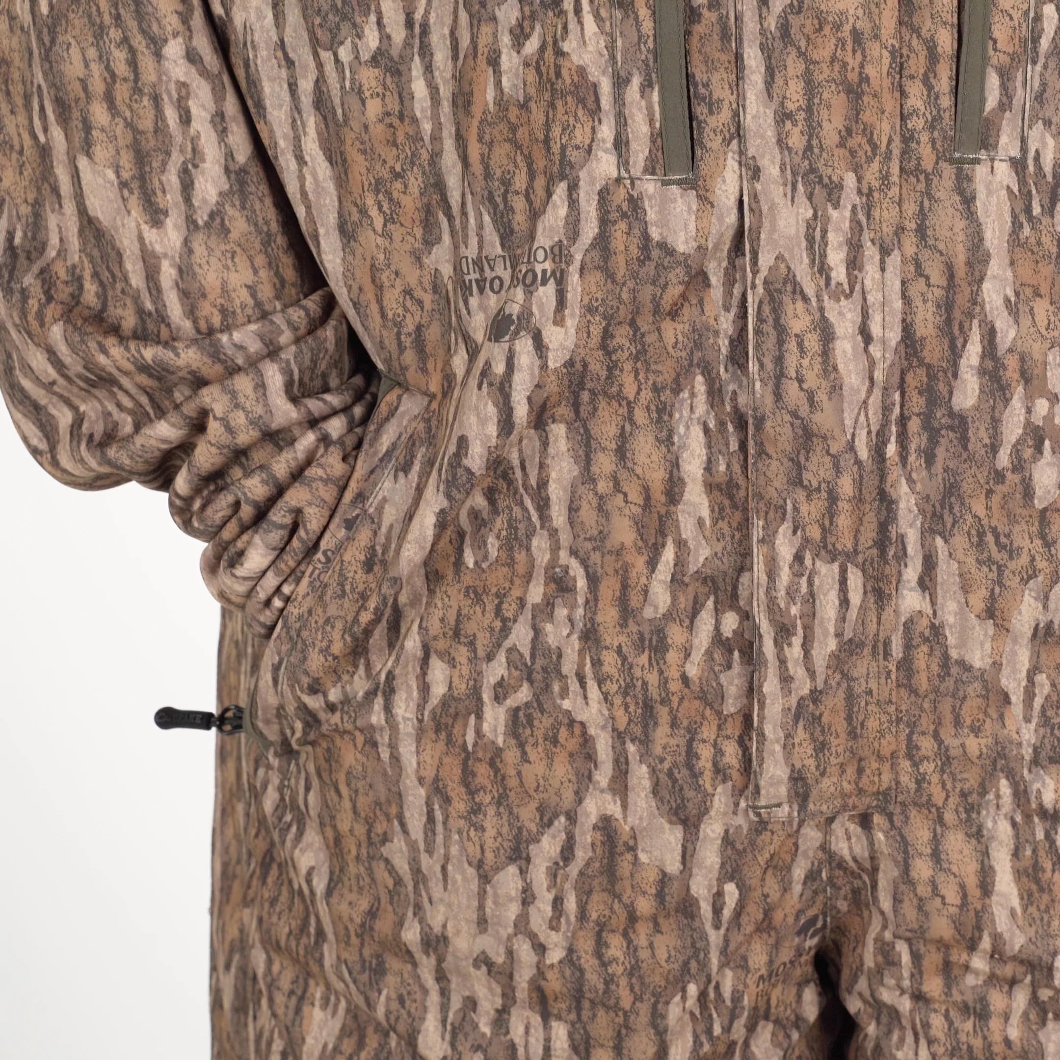 Drake Waterfowl Men's LST 2.0 Insulated Waterproof Hunting Bib - Windproof Fleece-Lined Overalls for Cold Weather Hunting & Outdoor Activities
