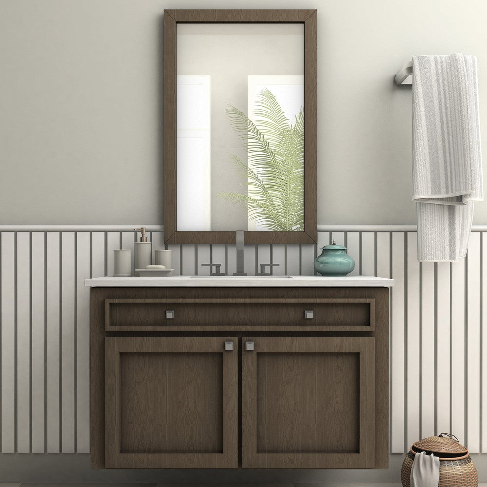 ZLINE Bliss Widespread Bathroom Faucet in Gun Metal Finish - 8