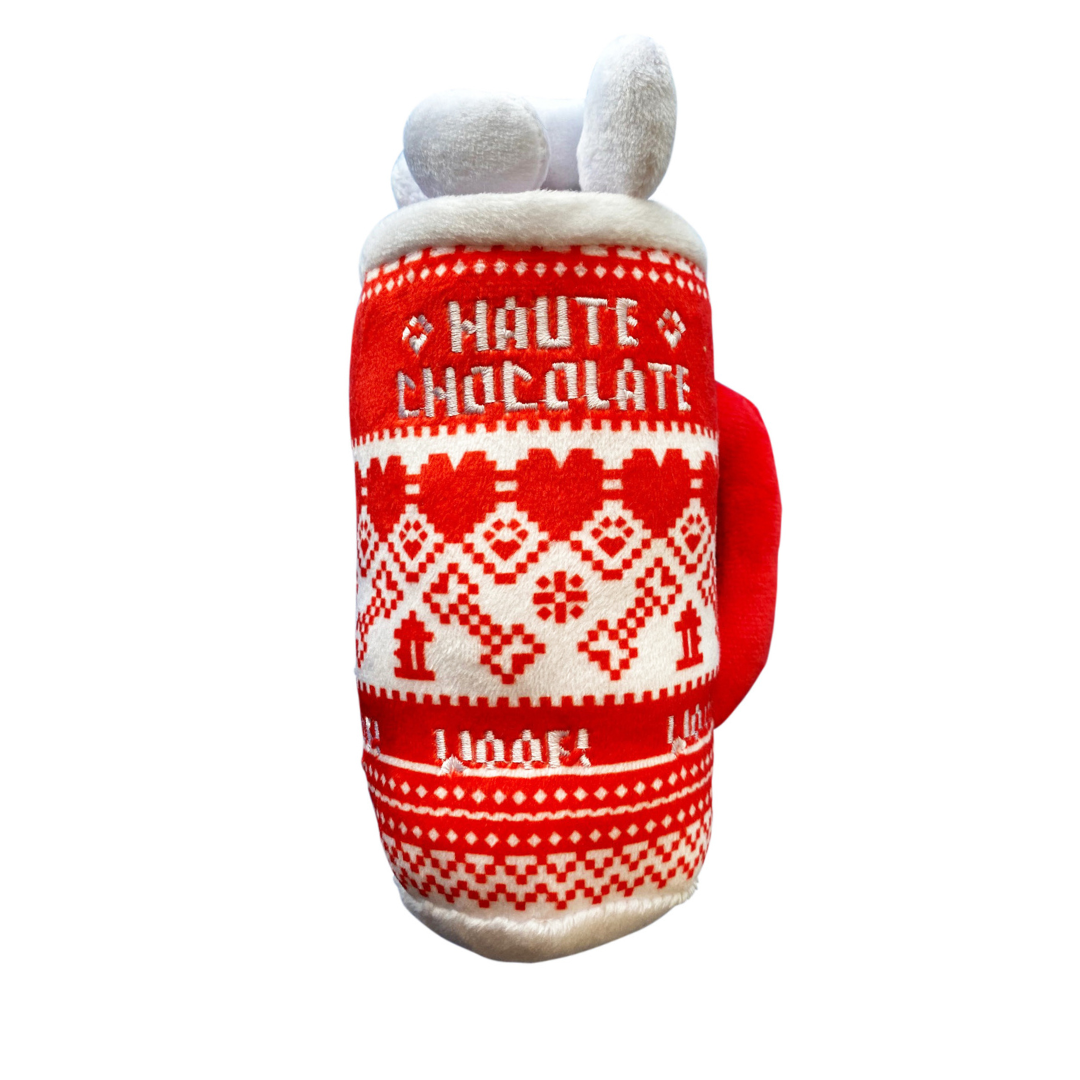 Premium Chocolate-Themed Dog Chew Toy for Small & Large Breeds - Durable & Safe for Indoor & Outdoor Playtime
