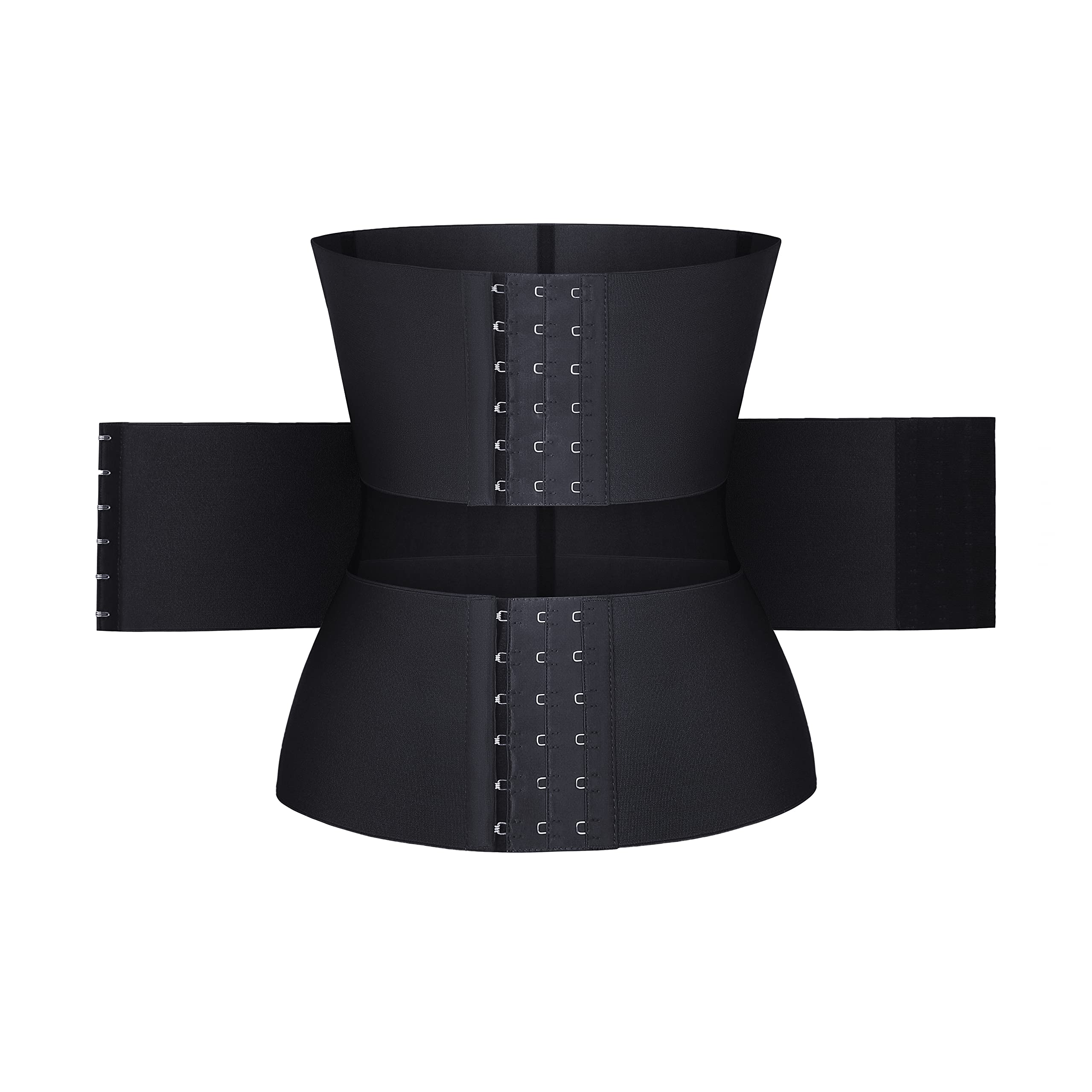 Lover-Beauty Waist Trainer for Women - Black XXL - Waist Slimming Corset Belt for Tummy Control & Body Shaping | Perfect for Workouts, Postpartum Recovery & Everyday Wear
