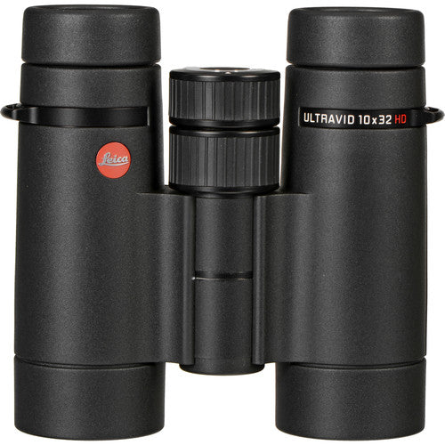 Leica 10x32 Ultravid HD Plus Binoculars - High Definition 10x Magnification, 32mm Lens - Perfect for Bird Watching, Hunting & Outdoor Adventures