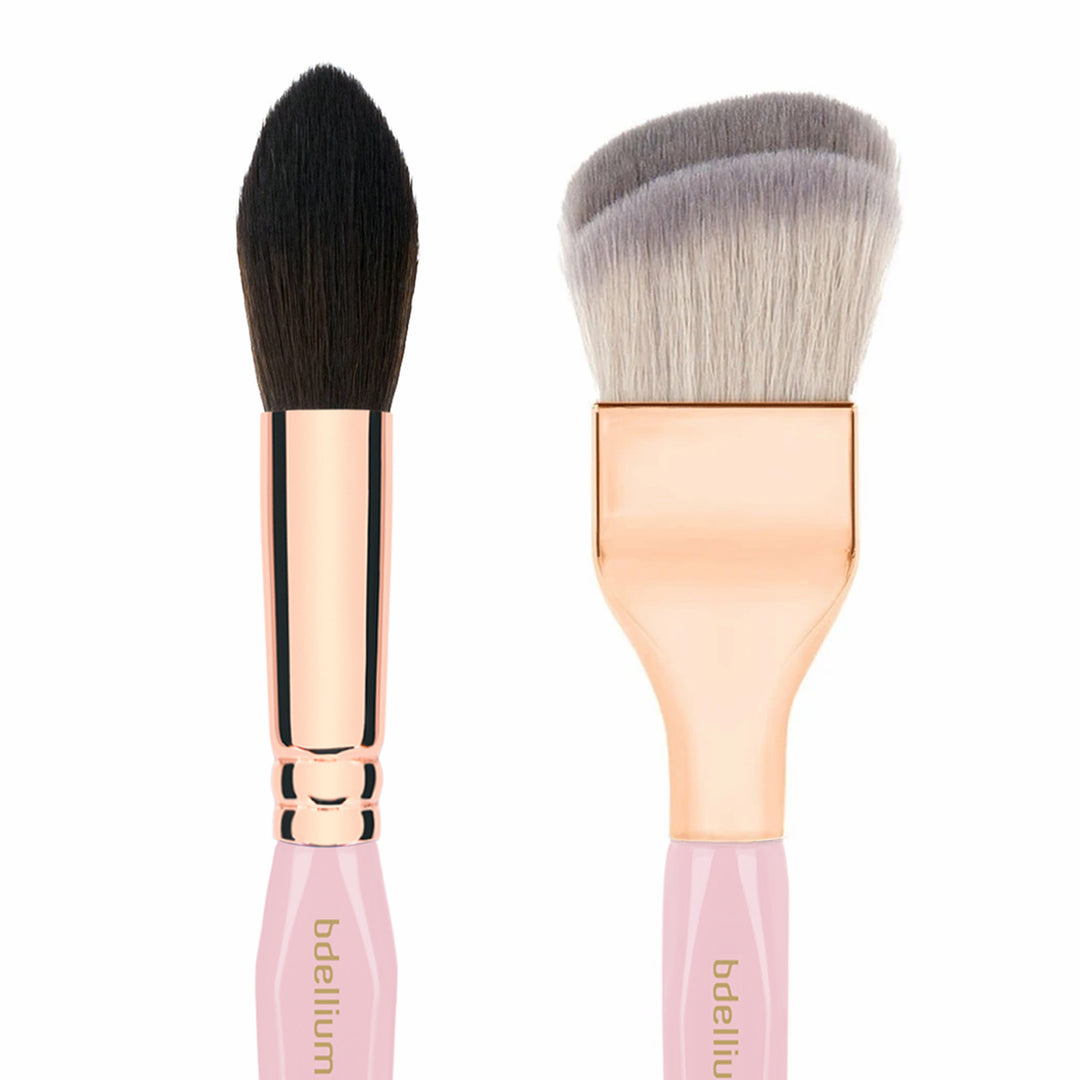 Golden Triangle Face Set - Pink | Hydrating & Anti-Aging Skincare Kit for Women | Perfect for Daily Routine & Spa Night
