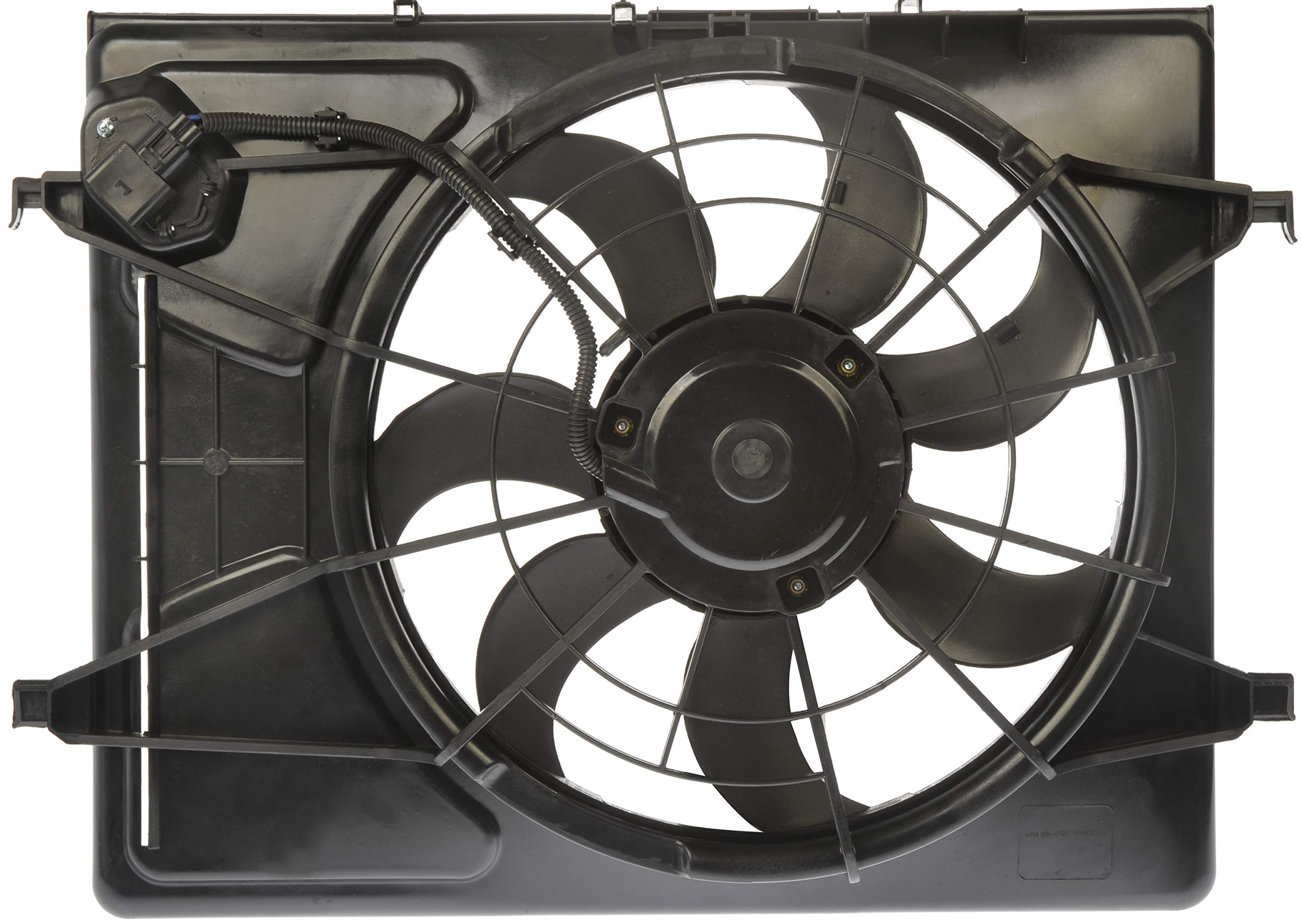 Dorman 620-493 Radiator Fan Motor Assembly Replacement for Chevy, GMC, Cadillac - High Performance Cooling System Part for Trucks & SUVs - Perfect for Engine Overheating Prevention & Summer Driving