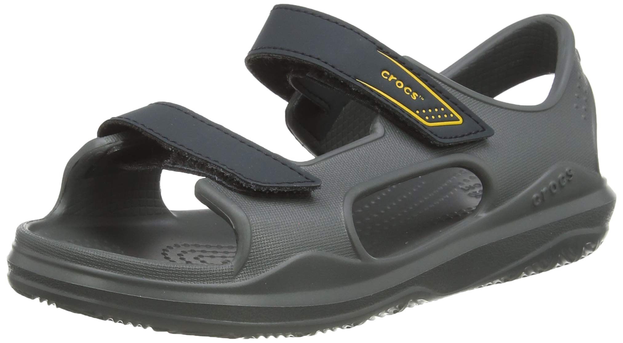 Crocs Kids' Swiftwater Expedition Sandals - Lightweight Water Shoes for Boys & Girls - Quick-Dry Comfortable Beach & Pool Sandals for Outdoor Adventures