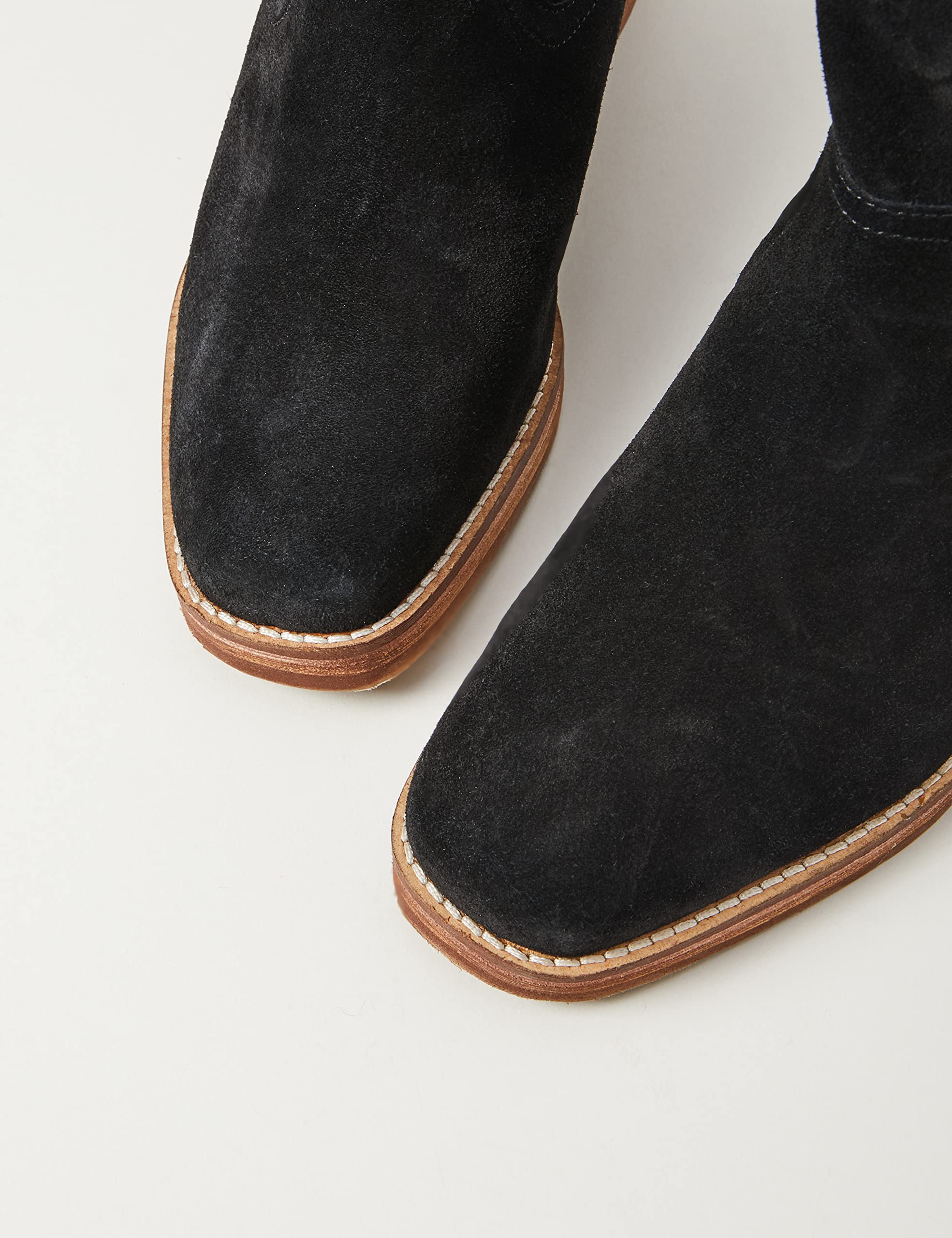 Women's Pull-On Leather Cowboy Boots for Western Riding & Fashion