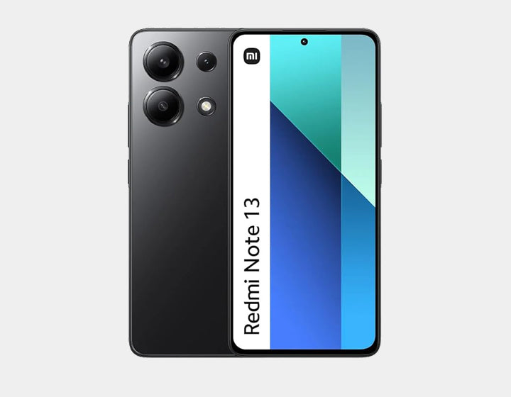 Xiaomi Redmi Note 13 4G Smartphone - 128GB ROM 8GB RAM, Dual SIM GSM Unlocked (Black) - Perfect for Gaming, Streaming & Daily Use