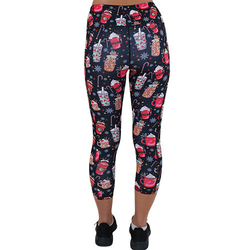 Treat Yo Self Leggings - High Waisted Yoga Pants for Women, Soft & Stretchy Workout Leggings - Perfect for Yoga, Gym, Running and Lounge Wear