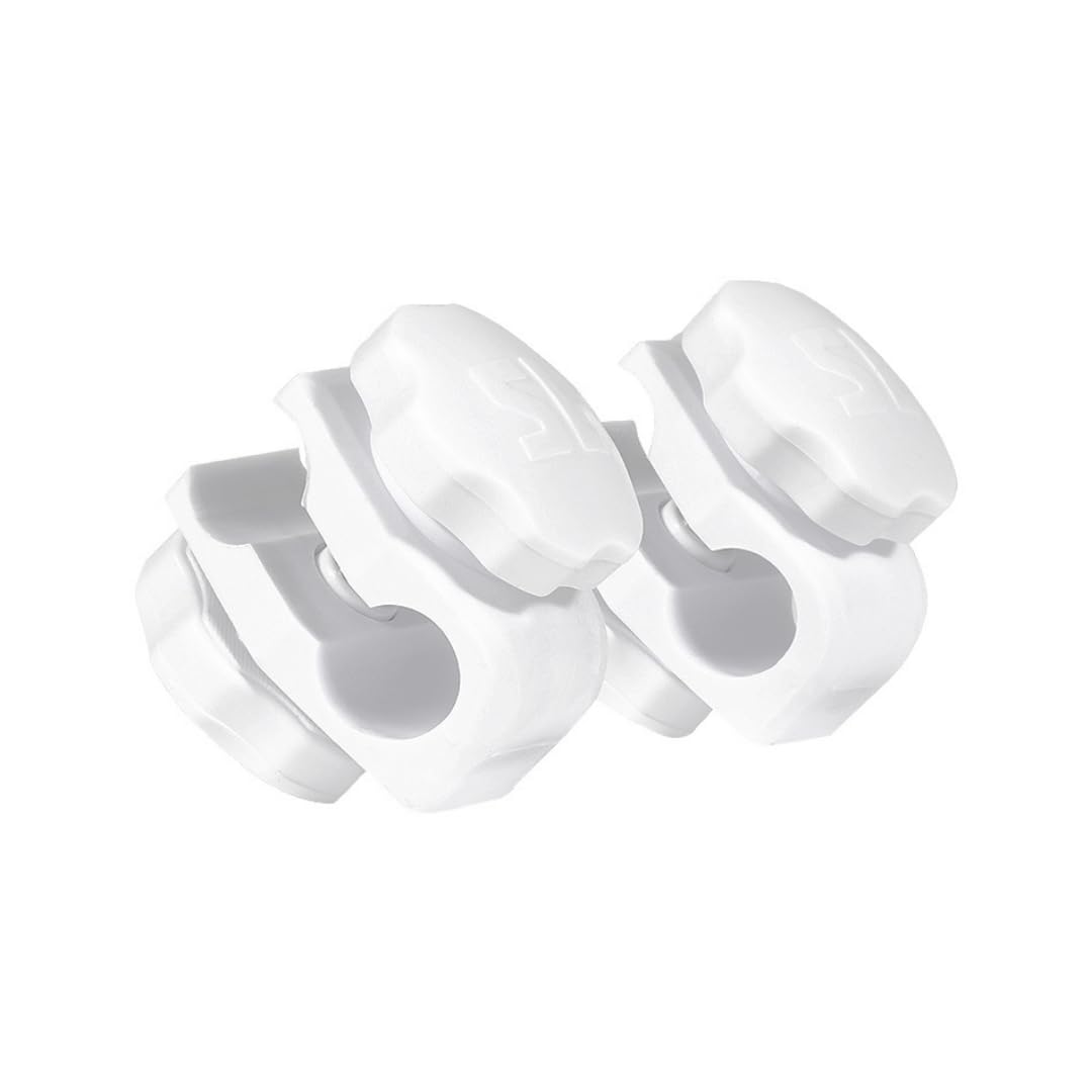 SLEEFS Football Helmet Visor Quick Clips - Universal Fit Quick-Release Clips (1 Pair Clips + 1 Pair Screws) - No Tools Required for Football, Lacrosse & Hockey Helmets - Perfect for Games & Practice
