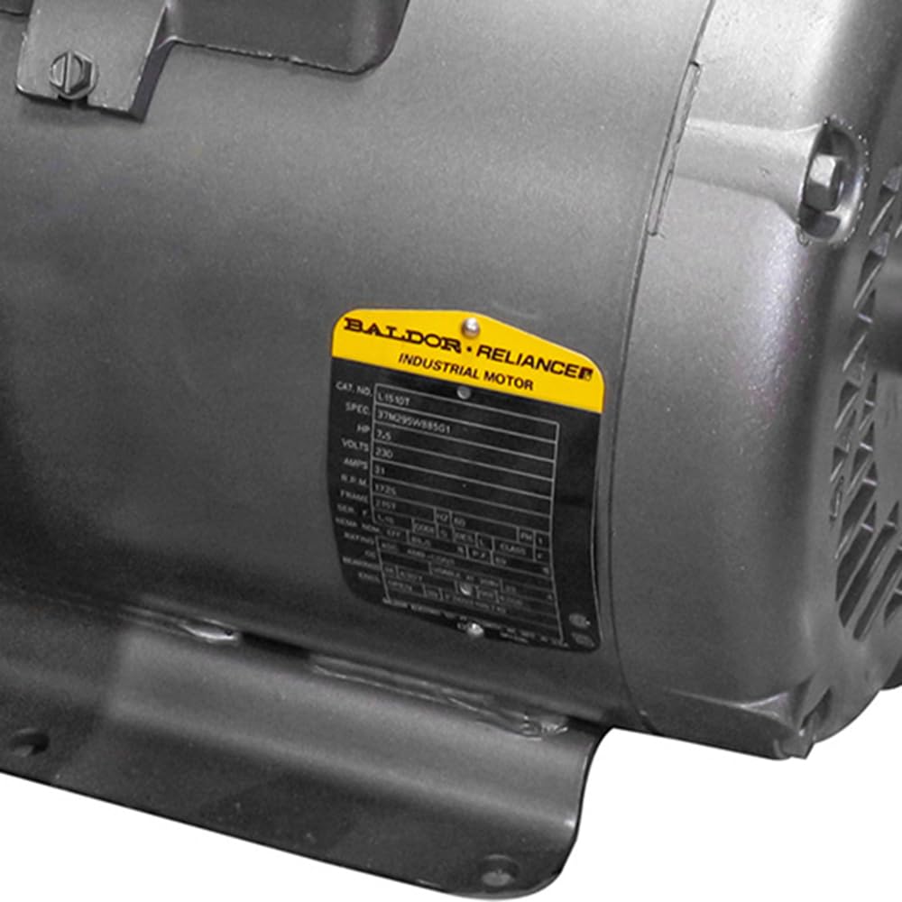 7.5 HP 1725 RPM L1510T Electric Motor for Air Compressor - High Performance Industrial Grade Motor for HVAC, Pumps, and Machinery