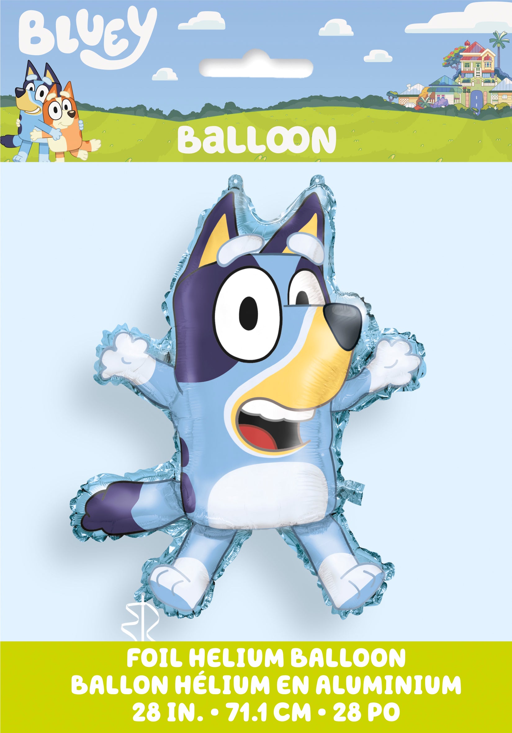 Bluey 28 Inch Foil Balloon - Perfect for Birthday Parties, Baby Showers & Themed Decorations