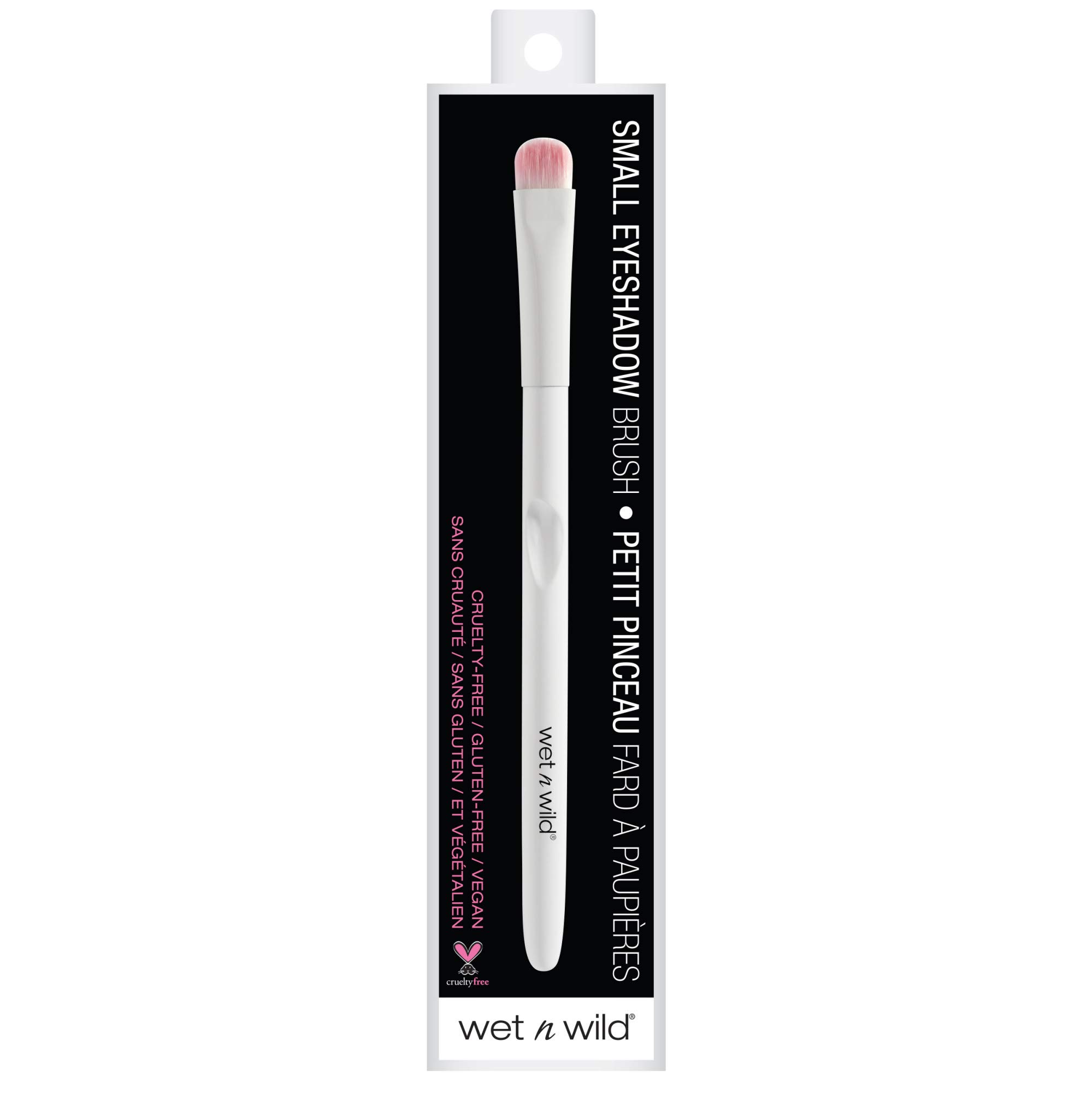 Wet n Wild Small Eyeshadow Brush - White | Professional Makeup Brush for Precise Eyeshadow Application | Perfect for Travel & Everyday Makeup