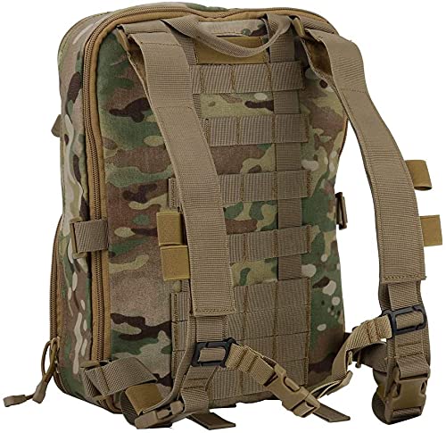 Tactical MOLLE Backpack - Military Multifunctional Airsoft Tool Bag for Camping, Travel, Hunting & Hiking (50x30x15cm) - Durable Outdoor Gear for Adventure Enthusiasts