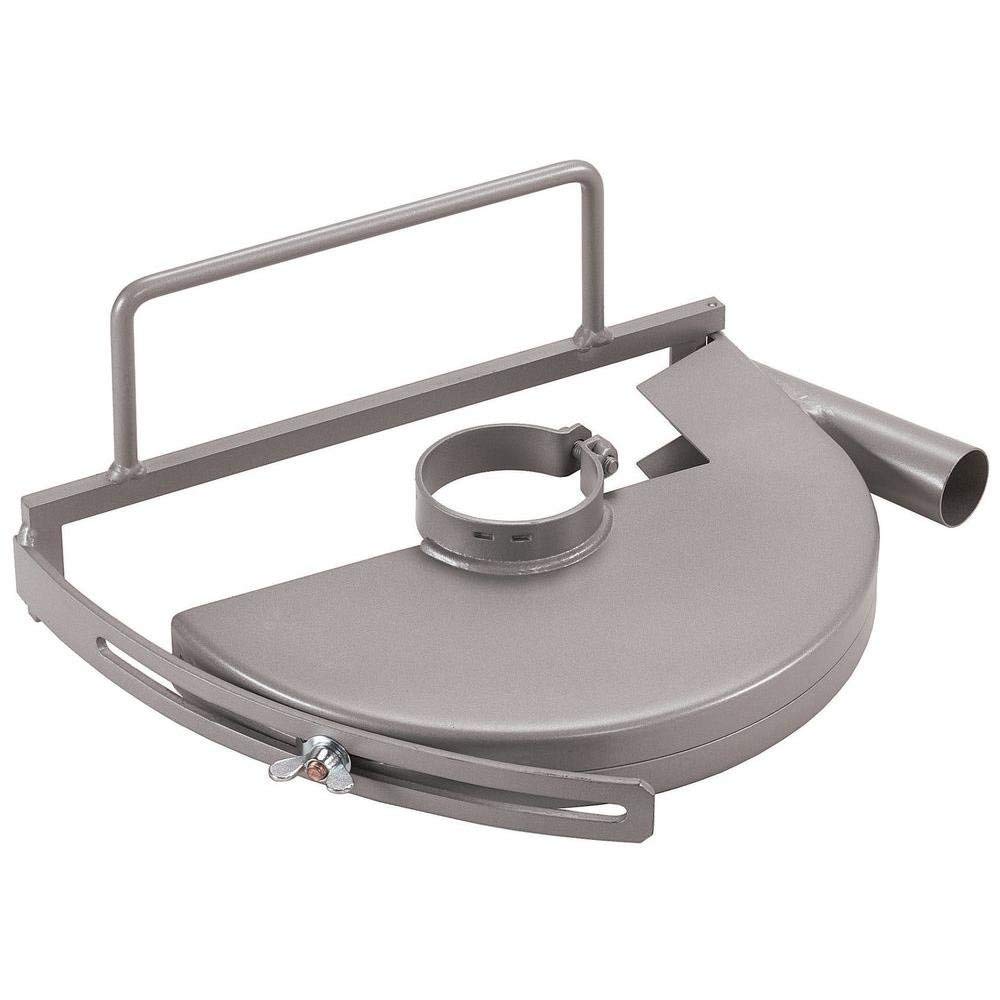 Bosch 1605510215 35mm Dust Extraction Guard with Clamp Fitting - 300mm Ø Silver Dust Collector for Woodworking & Construction Sites | Perfect for Sanders, Grinders & Power Tools