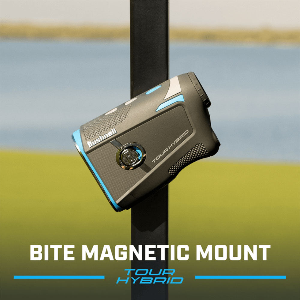 Bushnell Tour Hybrid Laser Rangefinder with Slope Technology - Golf GPS & Distance Measuring Device for Accurate Yardage - Perfect for Golf Tournaments & Practice Sessions