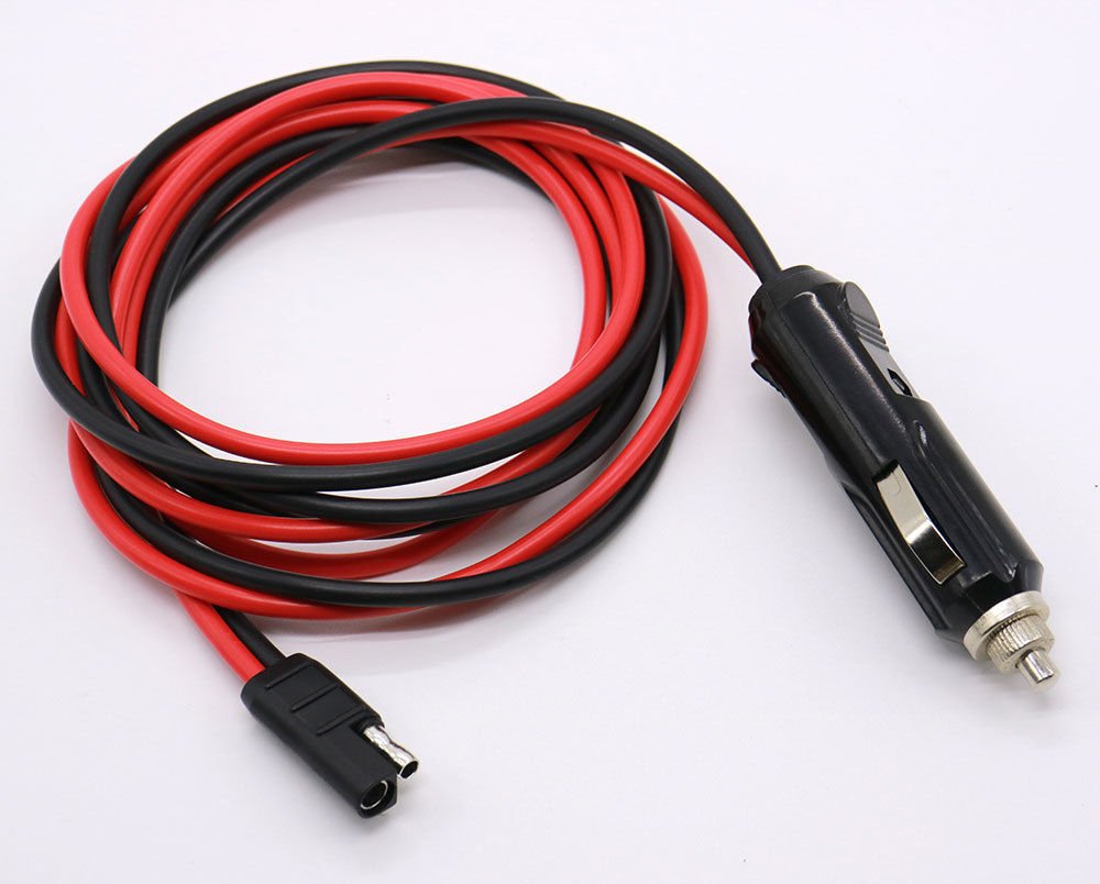 K-Musculo Car Cigarette Lighter Power Cable for Motorola GM-300/388/3188/3688 Mobile Radios - Perfect for Truckers, Emergency Vehicles & Road Trips