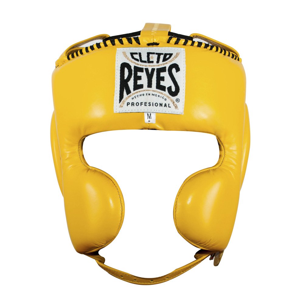 Cleto Reyes Boxing Headgear with Cheek Protection - Premium Sparring Head Guard for Men & Women - Face Saver for Training, Fighting & Competition - Ideal for Boxing, MMA & Kickboxing Practice