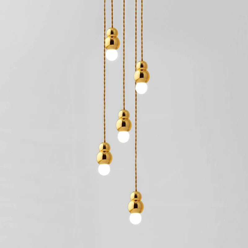 Modern LED Ball Light Pendant Lamp - Dimmable Hanging Light Fixture for Kitchen Island, Dining Room & Bedroom Decor