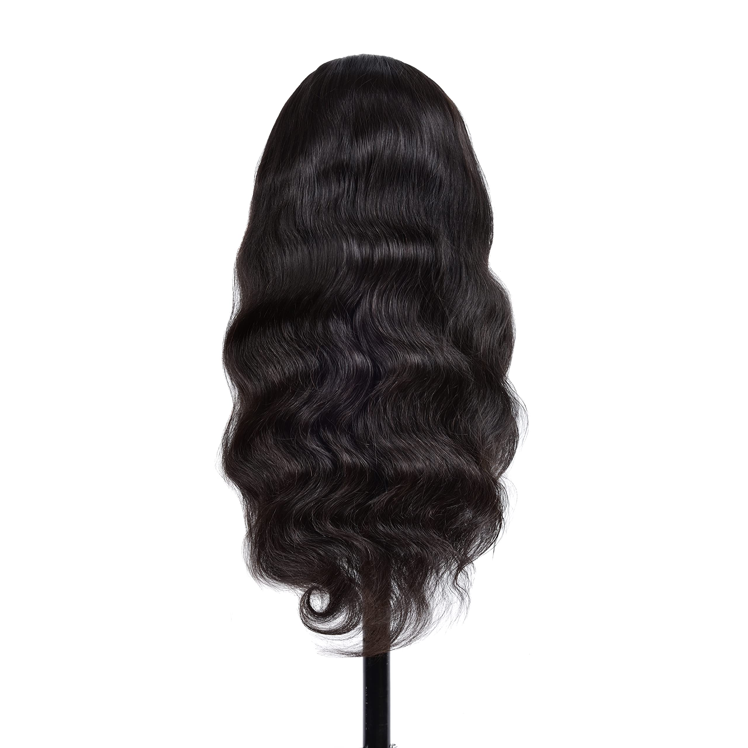 13x4 Lace Front Wigs Human Hair Brazilian Virgin Body Wave 150% Density - 28 Inch Natural Color Wigs for Black Women | Perfect for Daily Wear, Parties & Special Occasions