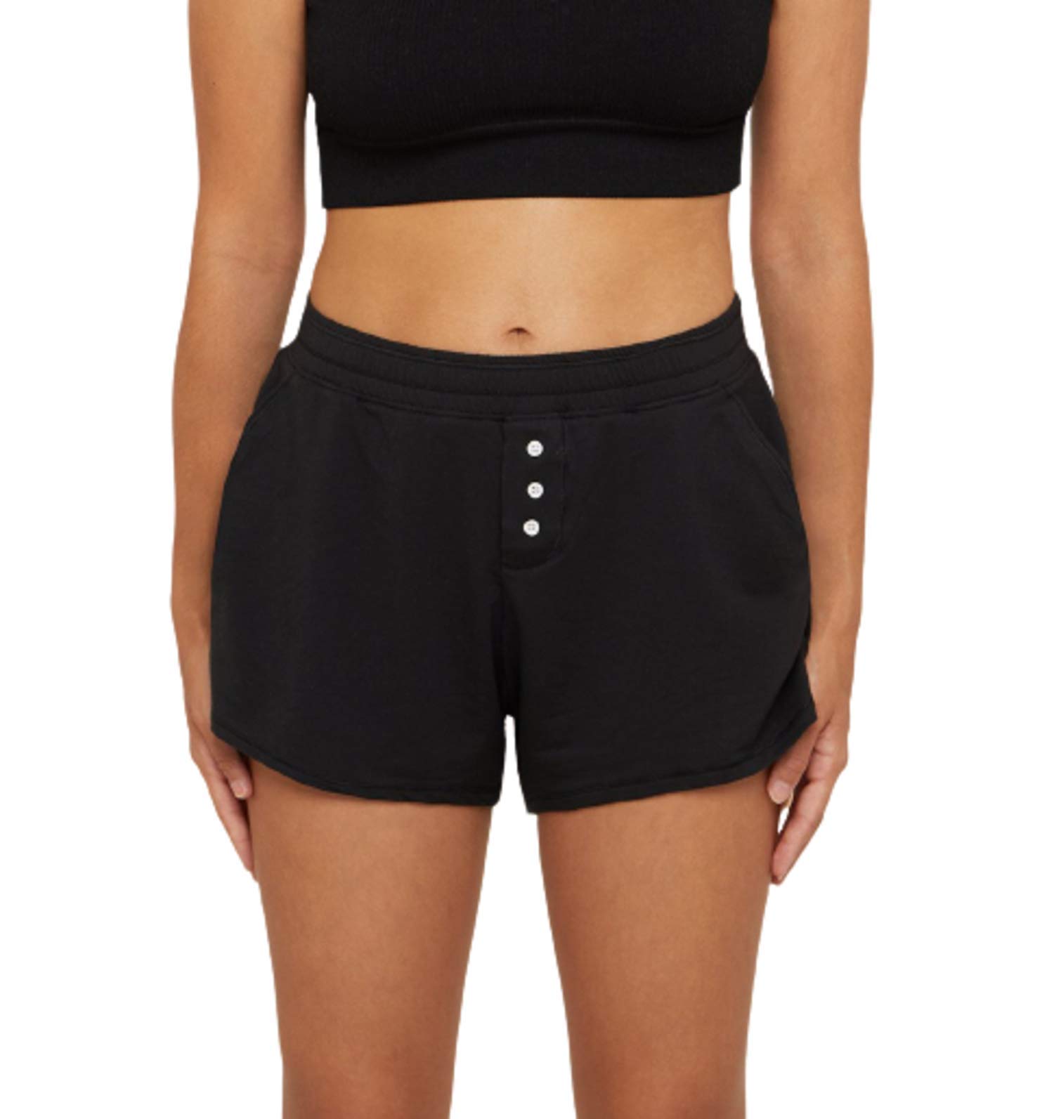 Thinx Sleep Shorts for Women - Super Absorbent Period Underwear | FSA/HSA Approved | Holds 5 Tampons Worth | Overnight Protection & Leakproof | Perfect for Sleeping, Travel & Postpartum Recovery