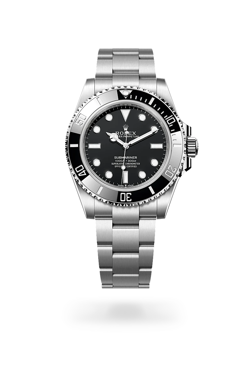 Rolex Submariner Men's Watch - Oystersteel Case, Black Dial, M124060-0001 | Luxury Diver Watch for Professional & Casual Wear | Richter & Phillips Jewelers