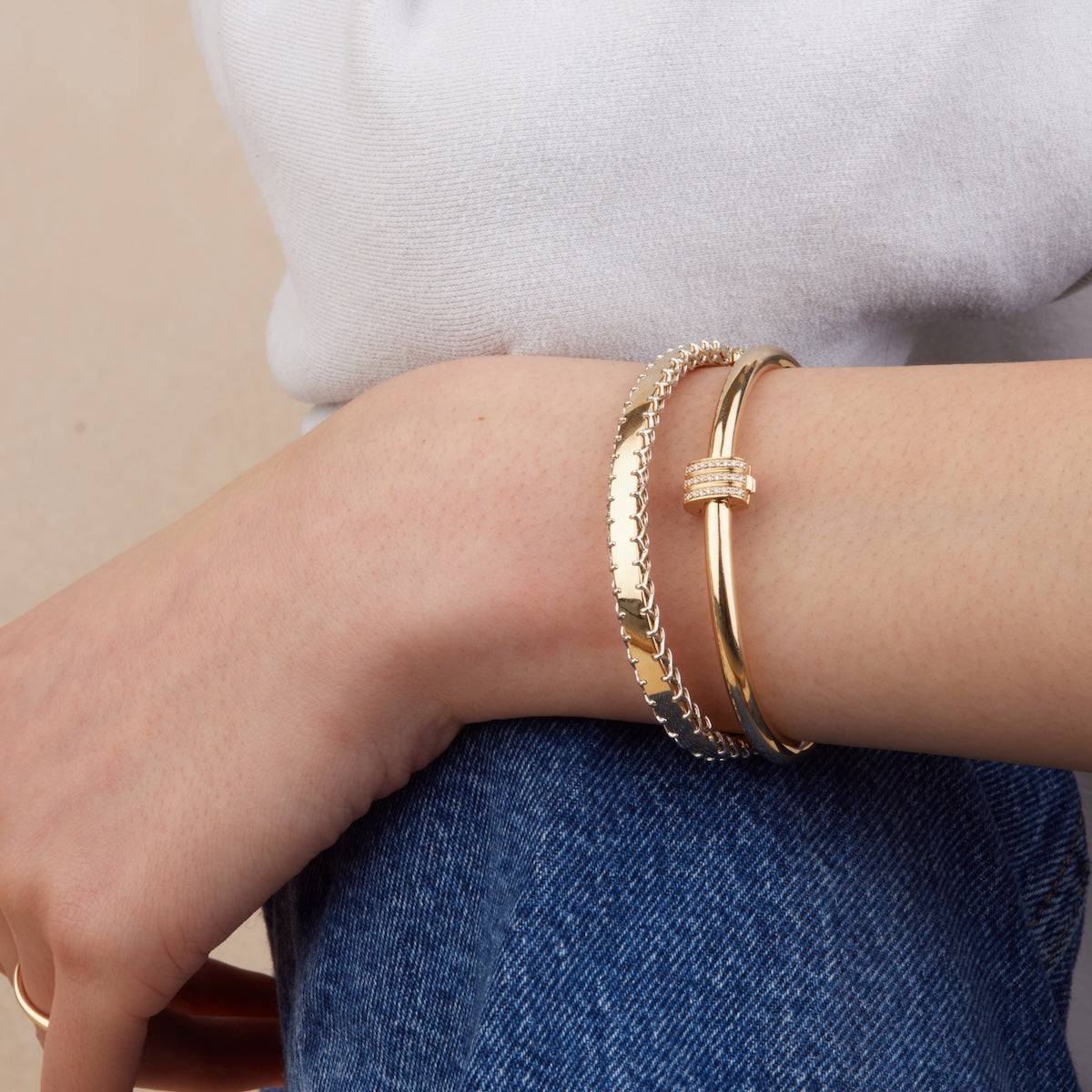 Handmade Stitched Bracelet for Women - Adjustable Beaded Friendship Bracelet - Perfect for Gifts, Boho Style & Everyday Wear