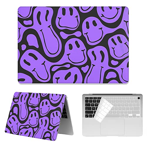 1Pack:Grape purple smiley 2020