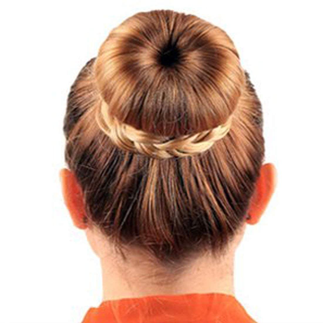 Anup Torda Hair Donut for Bun Making - 3 Pack Black - Perfect for Styling & Parties