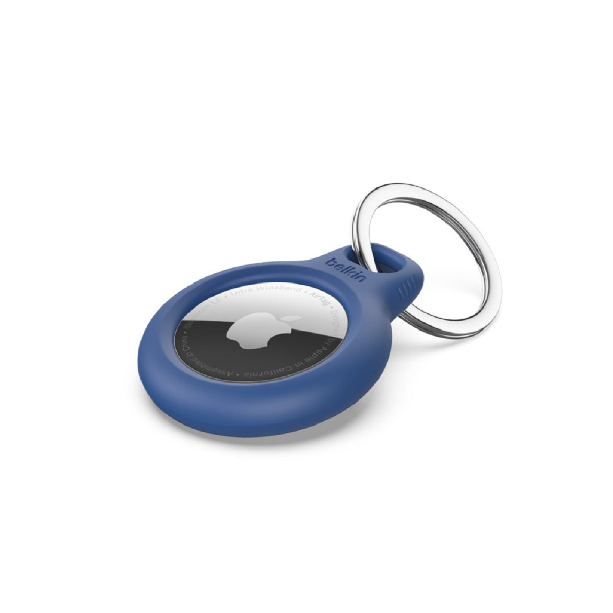 Belkin AirTag Holder with Keychain - Durable Protective Case for Apple AirTag - Perfect for Keys, Bags & Luggage Tracking