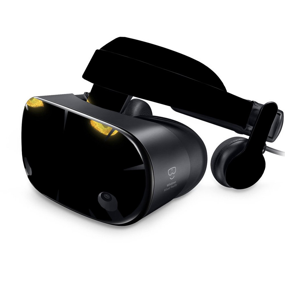 MightySkins Vinyl Decal Wrap Cover for Samsung Odyssey VR - Cat Eyes Design | Protective & Durable Skin | Easy to Apply & Remove | Made in USA | Perfect for Gaming, VR Enthusiasts & Customization Lovers