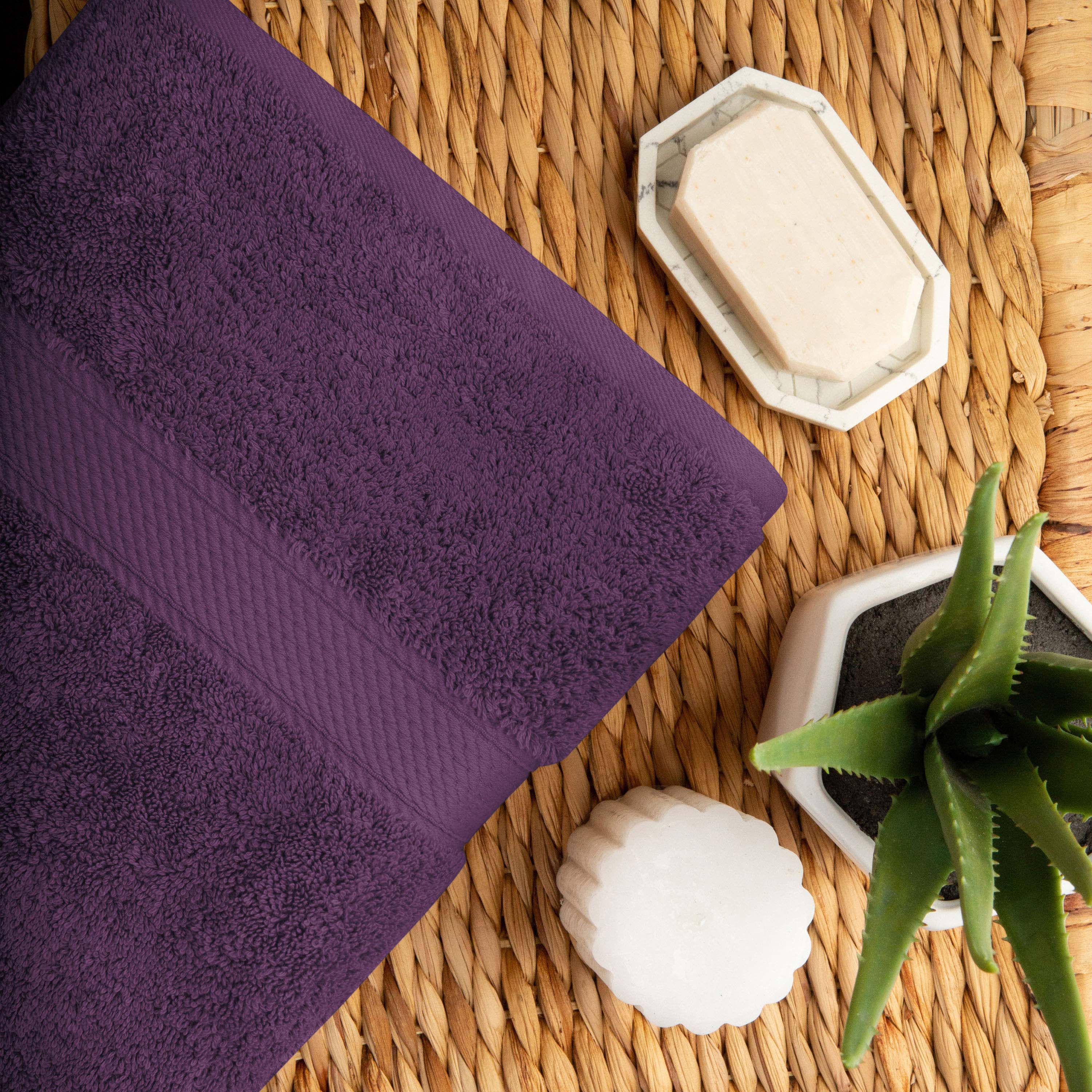 Premium Egyptian Cotton Plush Heavyweight Towel Set - 10 Piece Ultra Absorbent Luxury Bath Towels for Spa, Hotel & Home Use