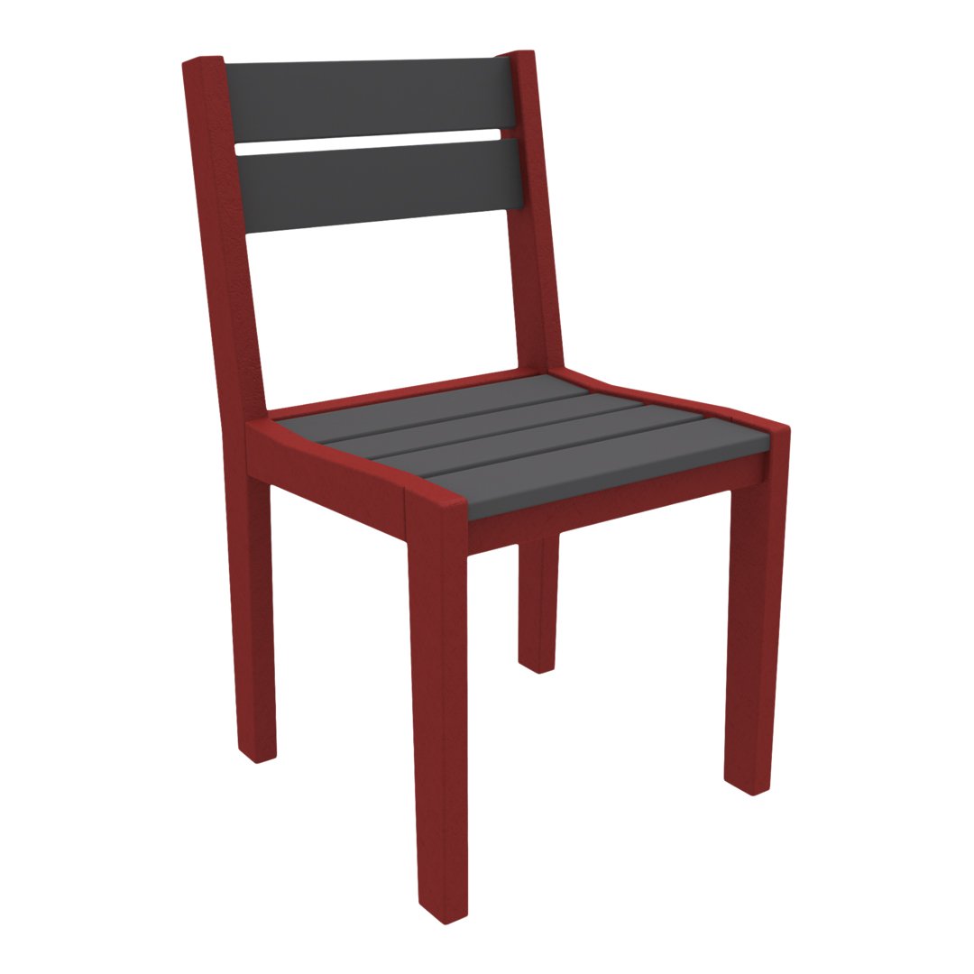 Stylish Coastline Cafe Dining Chair - Modern Wooden Bistro Chair for Kitchen, Restaurant & Patio - Perfect for Home, Cafe & Outdoor Dining