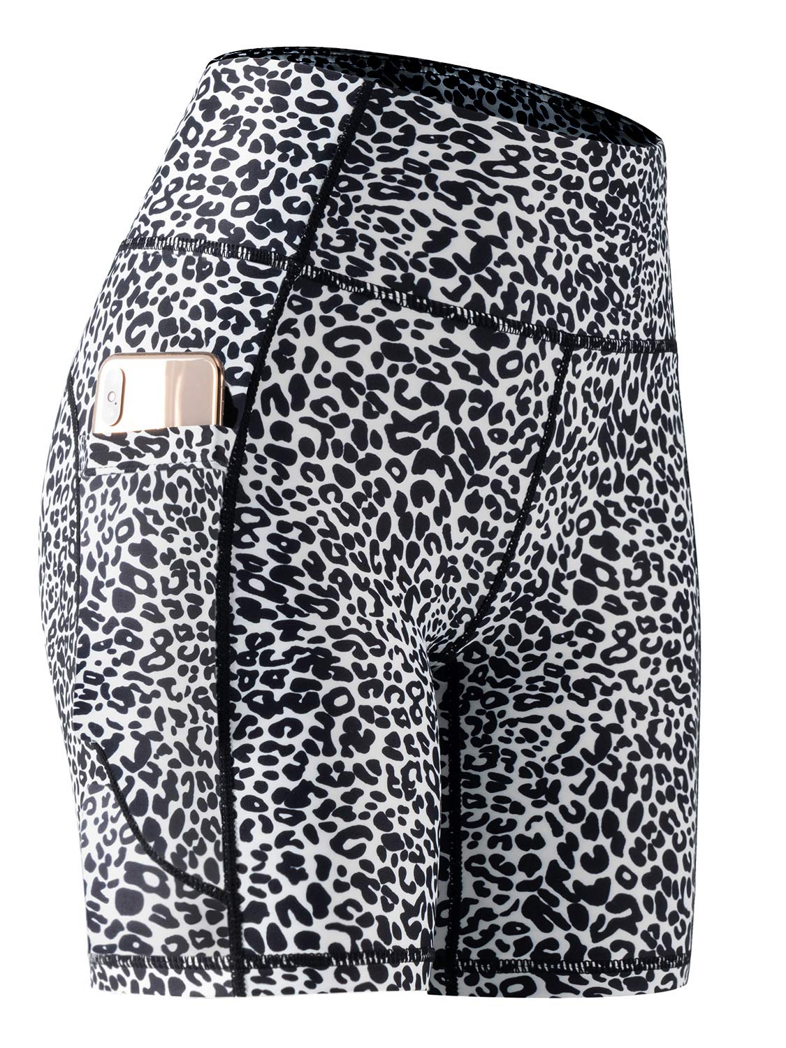 CADMUS High Waist Yoga Shorts for Women - 3/4/6/7/8 Inch Inseam Workout Running Biker Shorts with Naked Feeling - Perfect for Yoga, Gym, Running & Lounge Wear
