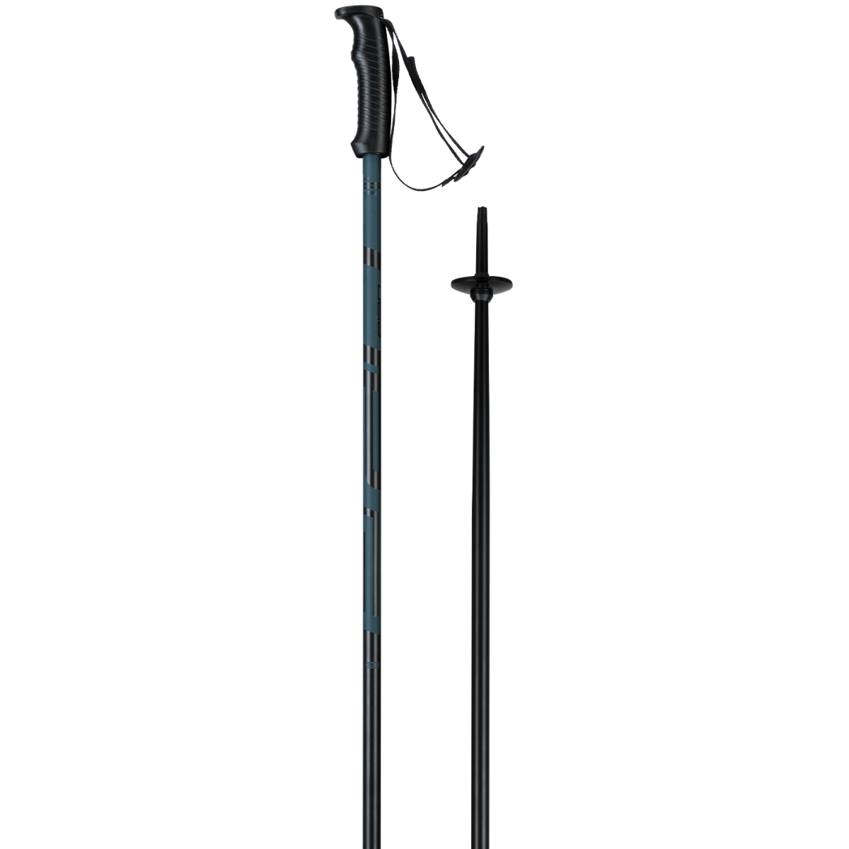 Elan Hot Rod Poles 2025 - Premium Ski Poles for Men & Women - Lightweight Aluminum Alloy with Comfortable Grips - Perfect for Downhill Skiing, Freeride & All-Mountain Terrain