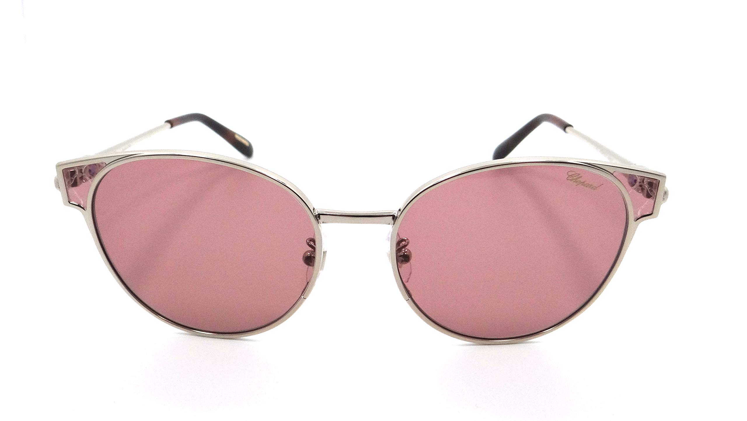 Chopard Imperiale SCHC21S 0594 Gold Havana 56mm C21 Sunglasses for Women - Luxury Designer Shades for Outdoor, Beach & Fashion Events
