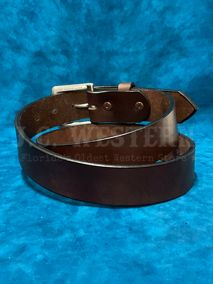 Men's Durango Smooth Work Belt - 200 36 Dark Brown by Gingerich - Durable Leather Belt for Construction, Farming & Outdoor Work