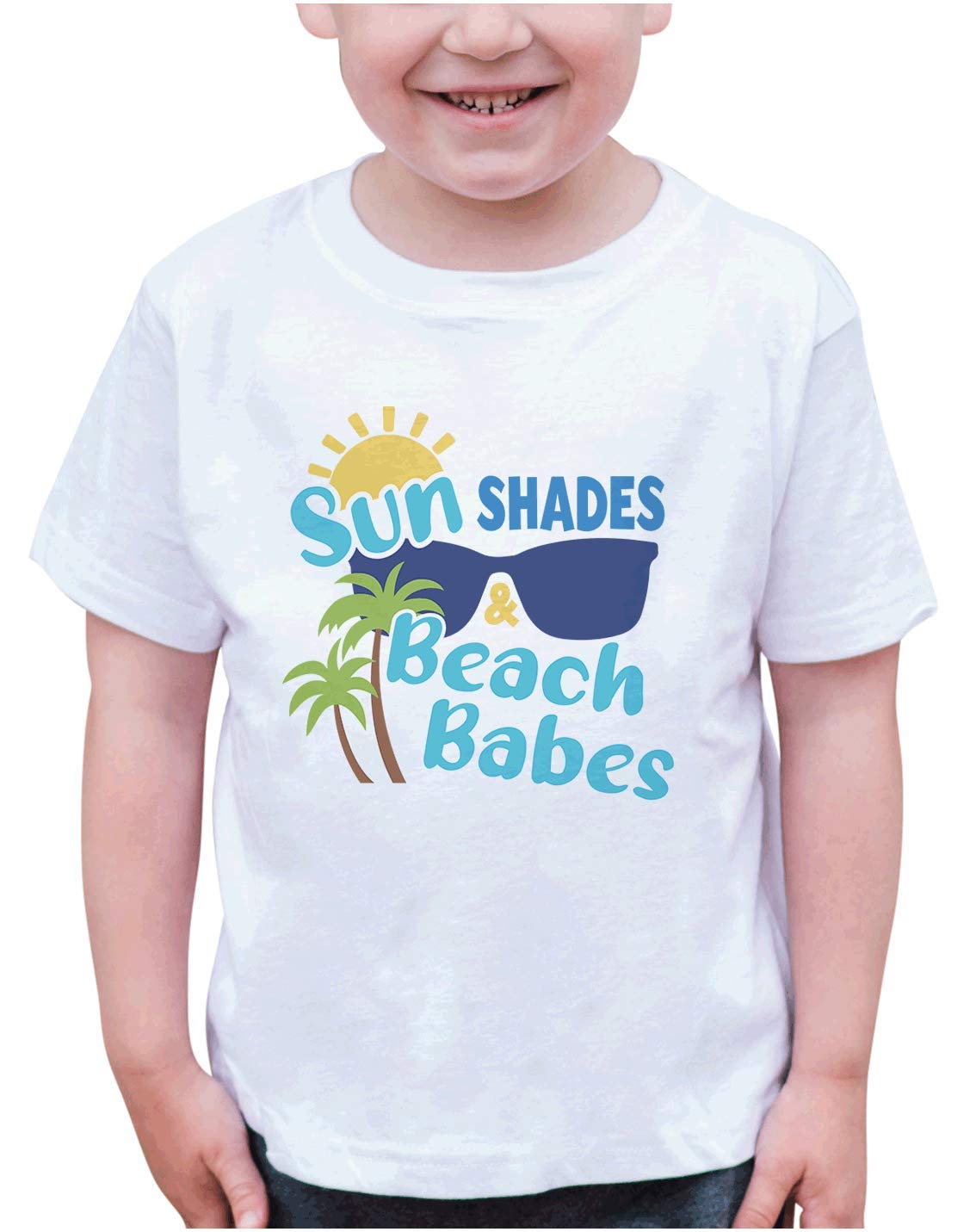 Boys White T-Shirt | Summer Cotton Tee for Kids & Toddlers