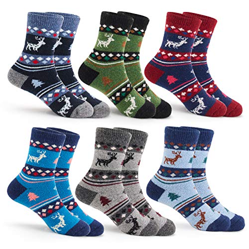 Reindeer Mix 6 Pairs Cs07/Boys