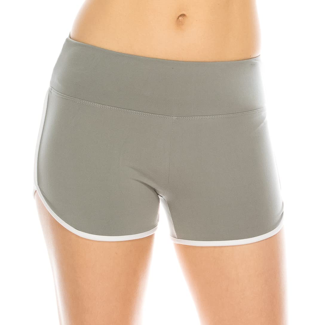 ALWAYS Women's High Waisted Booty Shorts - Super Soft Dolphin Shorts for Yoga, Gym & Summer Outfits